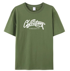 T-shirt CrossFit Chicoutimi — Vert militaire